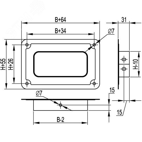 Фланец соединительный FR 400/80 - фото 2