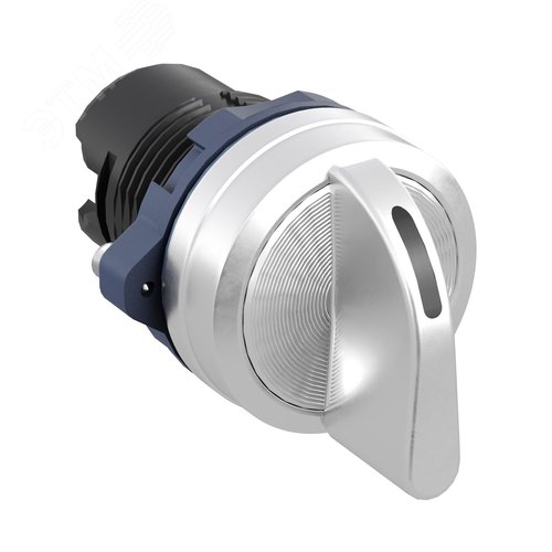 Изображение товара Головка переключателя на 3 положения с фиксацией стандартная ручка, черный, алюминий (шт)