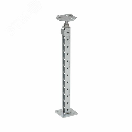 Стойка фальшпола длина 525 мм регулировка 495-555 мм - фото 1