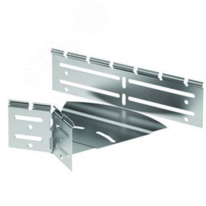 Угол горизонтальный изменяемый СРО 0-44 градусов 400х80 цинк-ламельный - фото 1