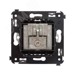 Avanti Розетка TV-FM-SAT в стену, , Черный матовый - фото 3