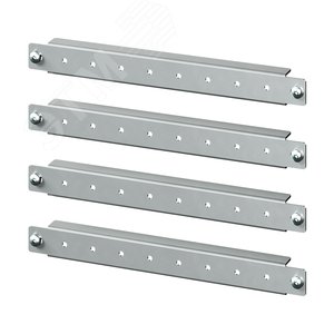 Горизонтальные дверные рейки для навесных корпусов, ширина одностворчатой двери 300 мм, 4 шт. - фото 1