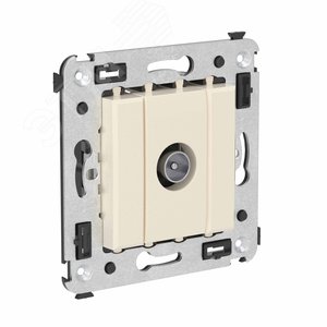 Avanti Розетка TV оконечная в стену, , Ванильнаядымка - фото 2