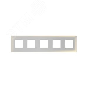 Avanti Рамка ARTLEBEDEV, , Белый жемчуг, 10 модулей - фото 1