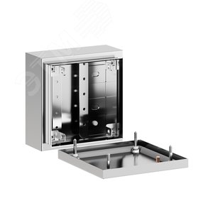 Корпус клеммный SDI, нержавеющая сталь AISI304, ВхШхГ 150x150x80 мм - фото 2