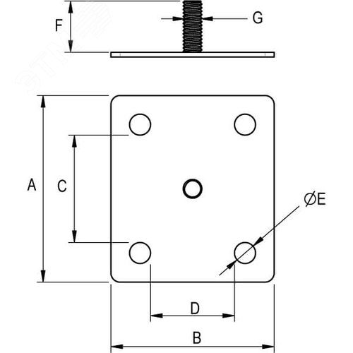 Настенный держатель изоляционной штанги - фото 2