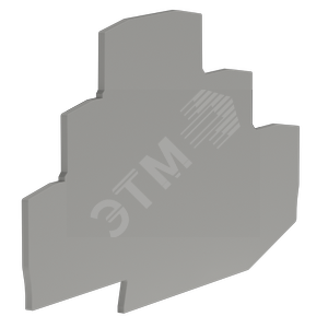 Крышка для трехуровневой клеммы на 2,5 кв.мм ZEFT201GR DKC
