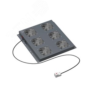 Модуль потолочный вентиляторный с термостатом 6 вентиляторов для крыши - фото 2