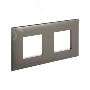 Avanti Рамка ARTLEBEDEV, , Серый жемчуг, 4 модуля - фото 2