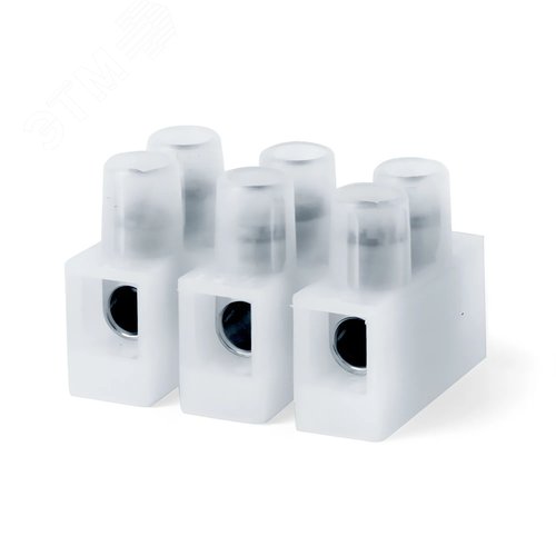 Клеммник 3П 110 градусов 450V 32A 4мм.кв полиамид 6.6 - фото 1