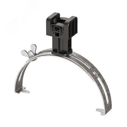 Изображение товара Зажим коньковый регулируемый с пластиковым держателем (шт)