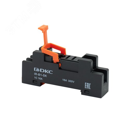 Колодка c винтовыми клеммами низкопрофильная для реле IR на 1 группу контактов - фото 2