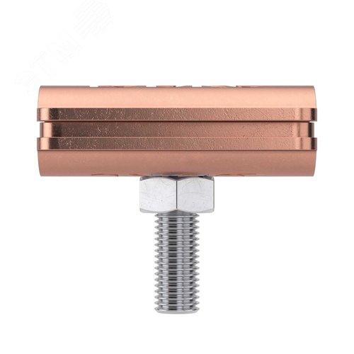 Зажим параллельный с разделительной пластиной D8-10 мм медь - фото 2
