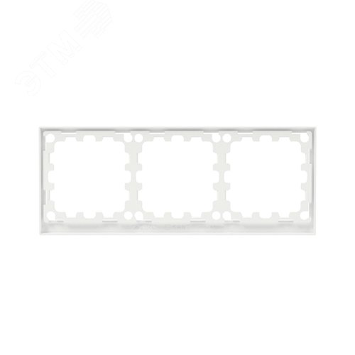 Рамка 3 поста IP44, KANT, белая магнолия - фото 5