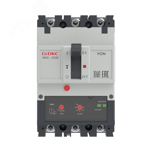 Выключатель автоматический YON pro MNX250M 3P 250 A 100 kA при AC415V расцепитель TMM - фото 2