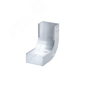 Угол вертикальный внутренний 90 градусов 100х400, 1,2 мм, цинк-ламель, в комплекте с крепежными элементами и соединительнымипластинами, необходимыми для монтажа