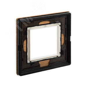 Рамка из натурального дерева, ''Avanti'', беленый дуб, 2 модуля - фото 4