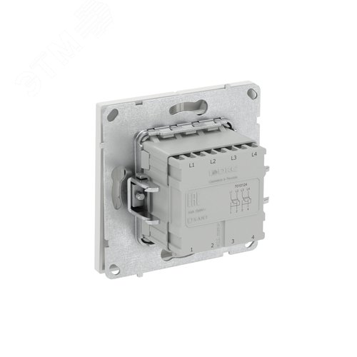 Инвертор двухклавишный, KANT, белый песок - фото 5