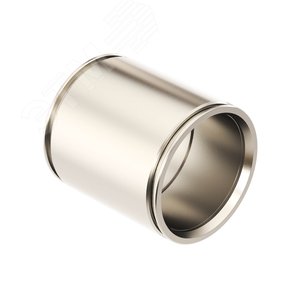 Муфта труба-труба D=63мм IP66/IP67 никелированная латунь - фото 3