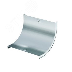 Крышка CS 90 на угол вертикальный внутренний 90 градусов основание 400мм цинк-ламельная - фото 1