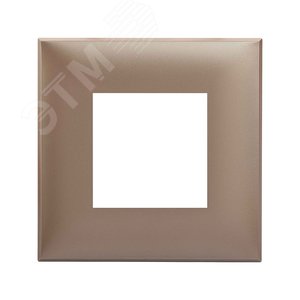 Avanti Рамка ARTLEBEDEV Кремовый жемчуг 2 модуля - фото 1