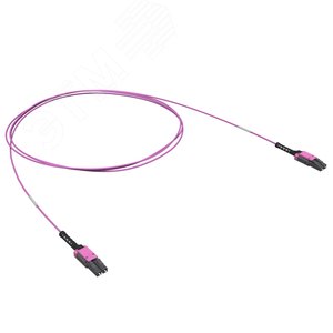 Изображение товара Патч-корд оптический 2ОВ 50/125 OM4. LC Dupleх Uniboot/LC Dupleх Uniboot. 4м (шт)