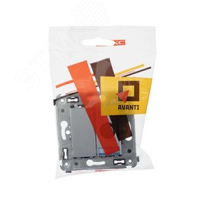 Avanti Розетка TV проходная в стену,  Закаленная сталь - фото 5