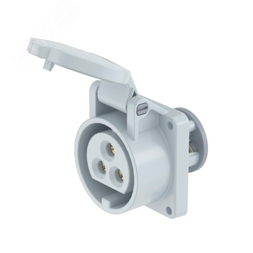 Розетка панельная PSS IP44 32A 3P 50В - фото 1