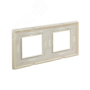 Рамка из натурального стекла, ''Avanti'', светло-зеленая, 4 модуля - фото 4