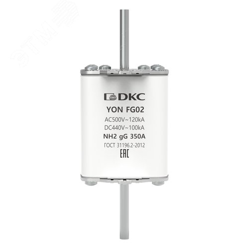 Предохранитель YON ножевого типа FG2 с одинарной индикацией 350А - фото 2