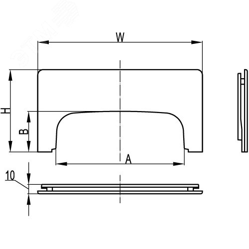 Адаптер 70х22 для коробки SDN - фото 2
