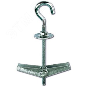 Анкер складной пружинный с крюком М4 D14 - фото 1