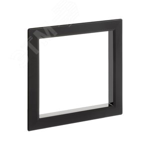 Декоративная вставка для металлических рамок      Avanti черная, 2 мод. 4402852D DKC - 2