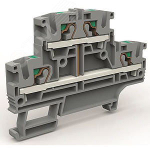 Изображение товара Двухярусная клемма с объединенными ярусами на 4 кв.мм (шт)