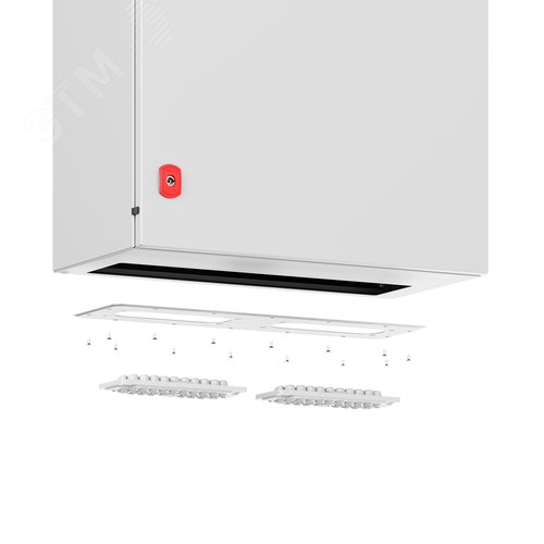 Ввод кабельный пластик V0 UL94 IP65 +130 - 40 6 отверстий - фото 2