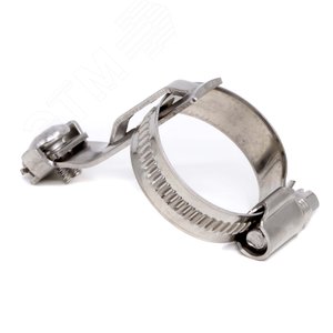 Хомут для заземления металлорукава и жестких труб 20-32 мм, нержавеющая сталь - фото 2