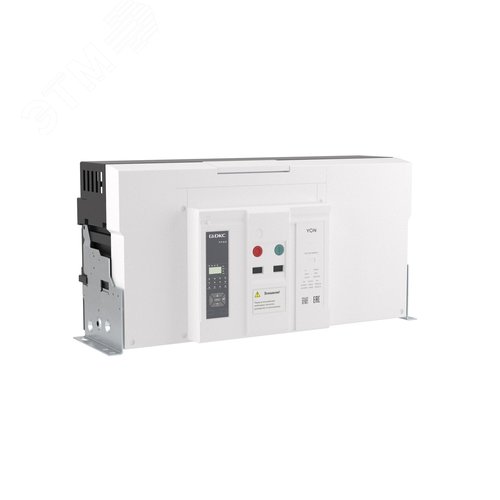 Воздушный автоматический выключатель YON pro ANX63U 3P 6300 А 160 кА, типоразмер H, расцепитель ETA, стационарный, вертикальное подключение, управление 220 В AC - фото 1