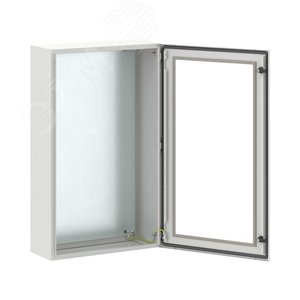 Щит монтажный ЩМП 1000x600x250 мм STE с М/П с прозрачной дверью - фото 1