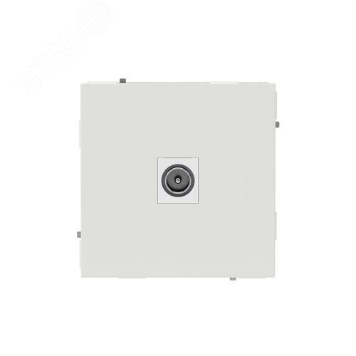 Изображение товара Розетка TV одиночная, KANT, белый песок (шт)