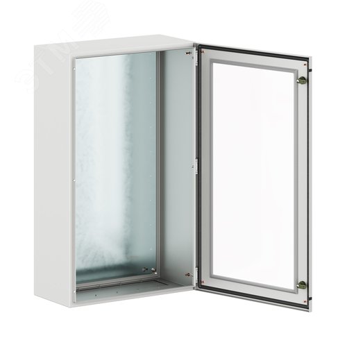 Корпус навесной уличный ST Outdoor с М/П с прозрачной дверью ВxШxГ 1000x600x300 мм, IP66 - фото 2