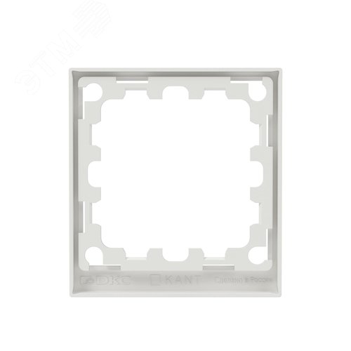 Рамка на 1 пост, KANT, белый песок - фото 5