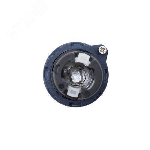 Головка переключателя с ключом на 2 положения с возвратом стандартная ручка, черный, алюминий - фото 3