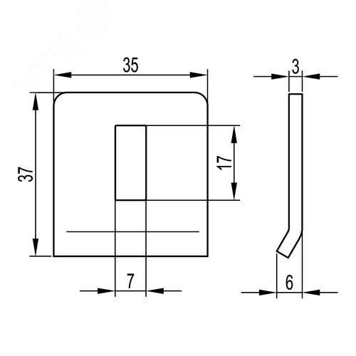 Прижим лотка лестничного - фото 2