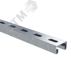 Профиль С-образный 41х21 L1800 толщина 1.5 мм горячеоцинкованный - фото 1