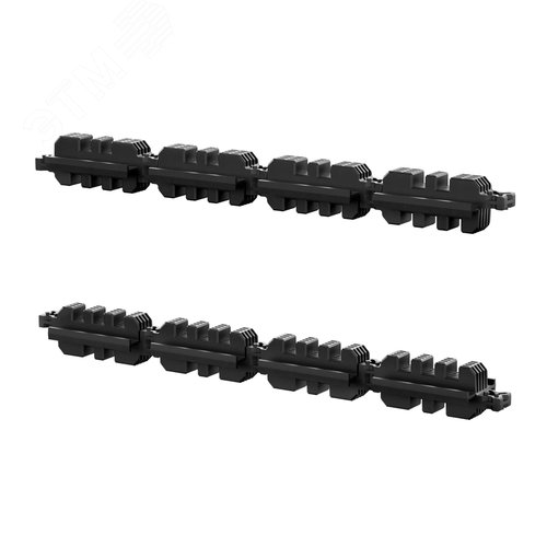 Комплект изоляторов главной шинной системы 1-2 шины на полюс, толщиной 10мм, 4Р - фото 1