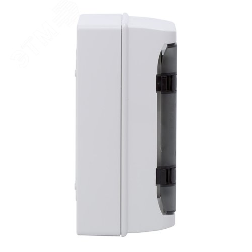 Щит распределительный навесной ЩРн-П-4 IP65 пластиковый прозрачная дверь серый - фото 3