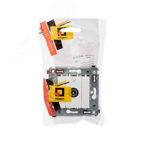 Avanti Розетка TV в стену, проходная, ''Белое облако'' - фото 5