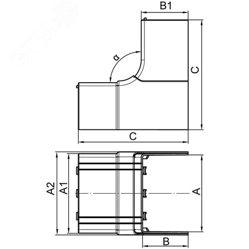 Трансформатор тока CT30 100A, класс 0.2, 1ВА - фото 2