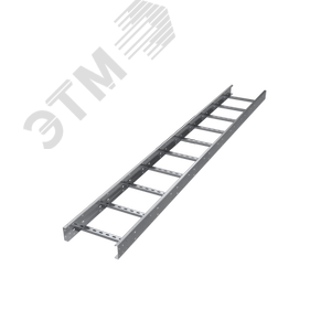 Кабельная лестница 150x600, spar 1.5 mm, L 6 m , AISI 304