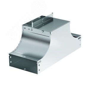 Ответвитель Т-образный вверх (плоский) TSS 150/80 в комплекте крепежные элементы соединительные пластины - фото 1